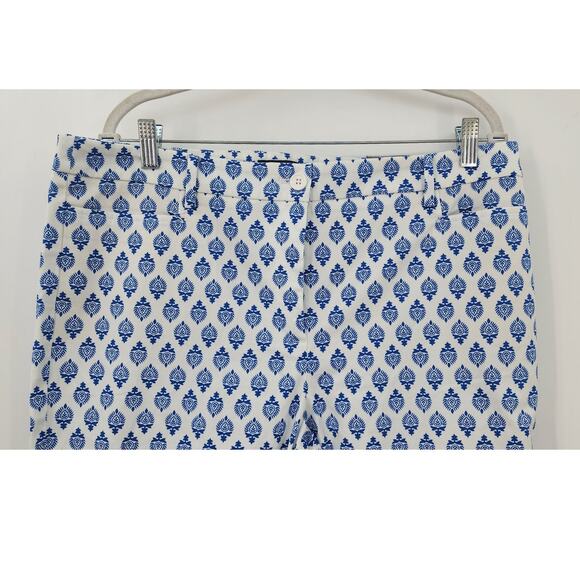 New NWT Talbots Perfect Skimmer Novelty Print Cropped Pants Size 14 - Picture 6 of 14
